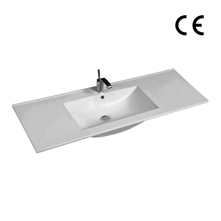 YS27293-120 Bacia de gabinete de cerâmica, pia, pia de lavatório;