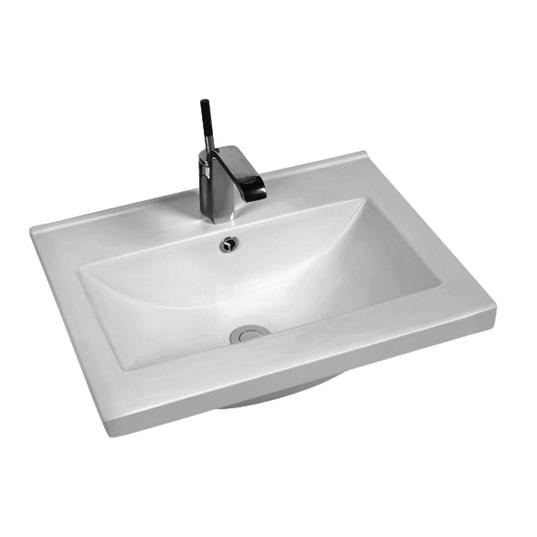 YS27299-50 Bacia de gabinete de cerâmica, pia, pia de lavatório;