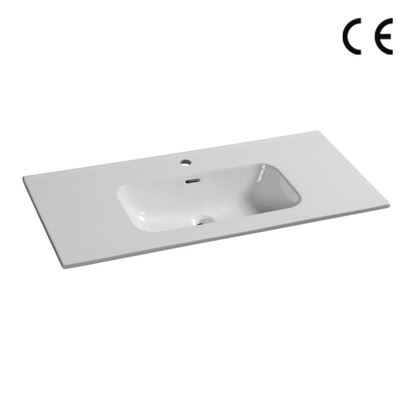 YS27310-100 Bacia de gabinete de cerâmica, pia, pia de lavatório;