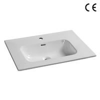 YS27310-75 Bacia de gabinete de cerâmica, pia, pia de lavatório;