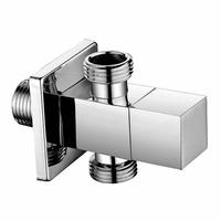 Válvula angular de latão YS466, válvula angular de corte de água, para torneira e vaso sanitário, montada na parede;