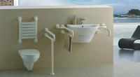 S39430W Barras de apoio para banheiro, barras de apoio dobráveis, corrimão de segurança, barras de apoio antiderrapantes;
