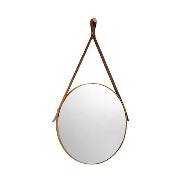 YS57005-50 Espelho de banheiro, espelho com moldura de latão