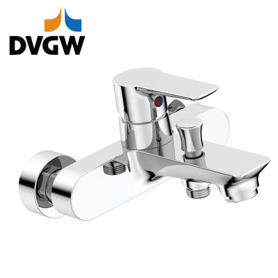 3187-10 Certificação DVGW, torneira de latão monocomando misturador de banheira de parede para água quente / fria