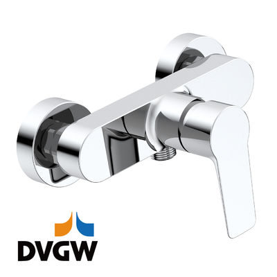 3187-20 Certificação DVGW, torneira de latão monocomando de chuveiro de parede com água quente / fria