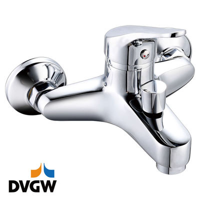 4135-10 Certificação DVGW, torneira de latão monocomando misturador de banheira de parede para água quente / fria