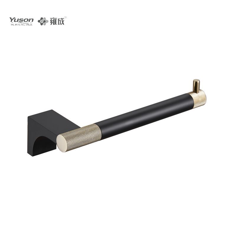 12486 Acessórios elegantes para banheiro, suporte para papel higiênico, suporte para rolo de papel higiênico de zinco/latão/SUS, montado na parede (Série 12400)