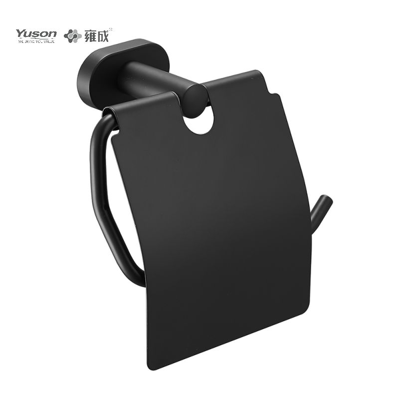 13386 Acessórios elegantes para banheiro, suporte para papel higiênico, suporte para rolo de papel higiênico de zinco/latão/SUS, montado na parede (Série 13300)