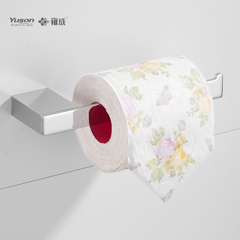 15086 Acessórios elegantes para banheiro, suporte para papel higiênico, suporte para rolo de papel higiênico de zinco/latão/SUS, montado na parede (Série 15000)