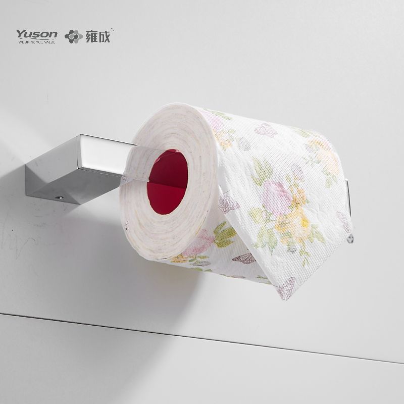 15086 Acessórios elegantes para banheiro, suporte para papel higiênico, suporte para rolo de papel higiênico de zinco/latão/SUS, montado na parede (Série 15000)