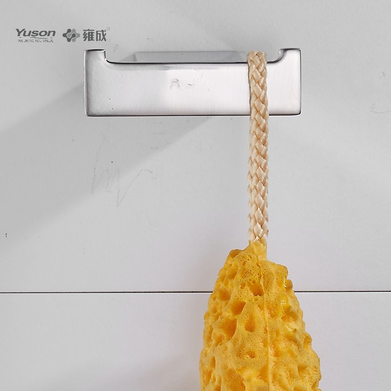 15088 Acessórios de banheiro elegantes, gancho para roupão, gancho para roupão de zinco/latão/SUS, montado na parede (Série 15000)