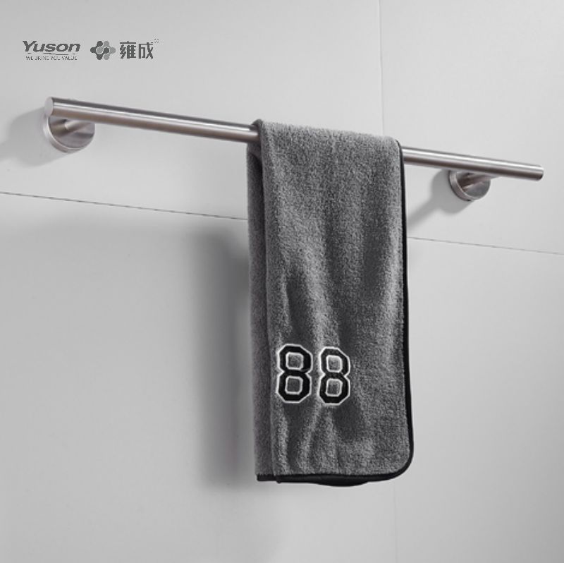 15524 Acessórios de banheiro elegantes, toalheiros, 24”, porta-toalha, porta-toalha de zinco/latão/SUS, montado na parede (Série 15500)