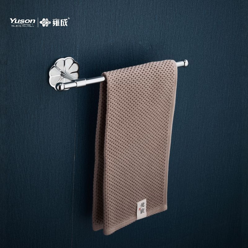 21010 Acessórios de banheiro elegantes, anel de toalha, porta-toalha, porta-toalha de zinco/latão/SUS, montado na parede (Série 21000)