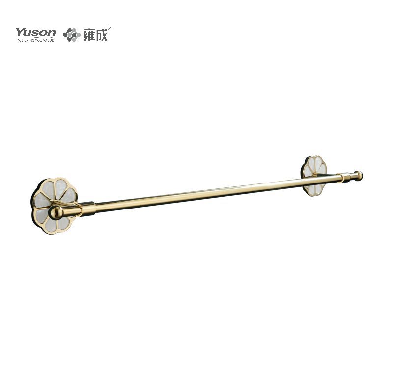 21024 Acessórios de banheiro elegantes, toalheiros, 24”, porta-toalha, porta-toalhas de zinco/latão/SUS, montado na parede (Série 21000)