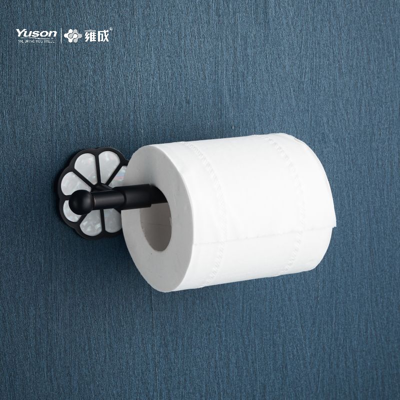 21086 Acessórios elegantes para banheiro, suporte para papel higiênico, suporte para rolo de papel higiênico de zinco/latão/SUS, montado na parede (Série 21000)