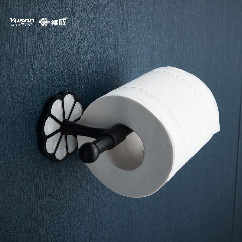 21086 Acessórios elegantes para banheiro, suporte para papel higiênico, suporte para rolo de papel higiênico de zinco/latão/SUS, montado na parede (Série 21000)