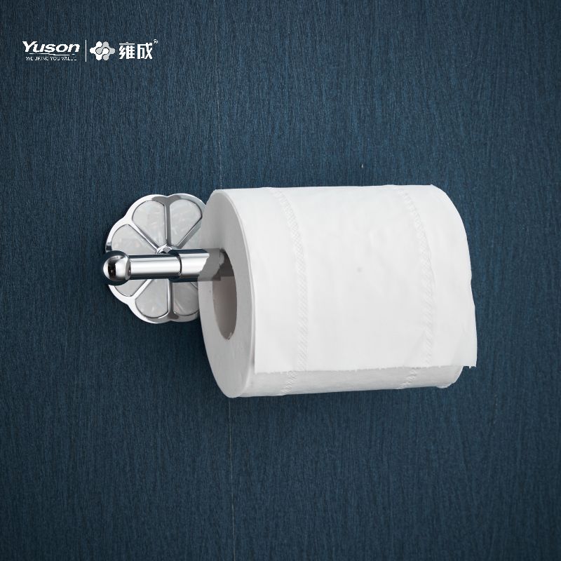 21086 Acessórios elegantes para banheiro, suporte para papel higiênico, suporte para rolo de papel higiênico de zinco/latão/SUS, montado na parede (Série 21000)