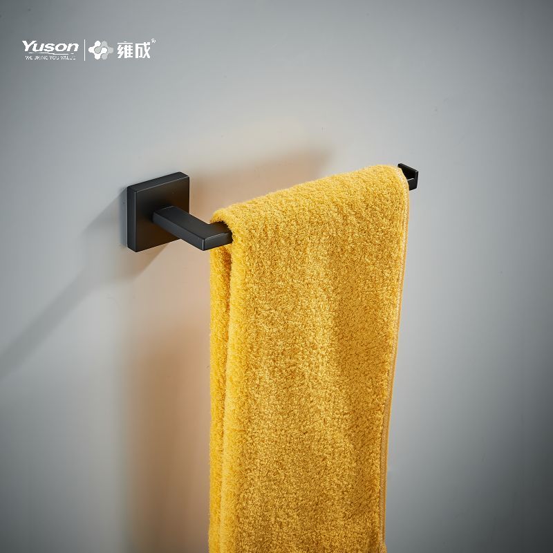 23310 Acessórios de banheiro elegantes, anel de toalha, porta-toalha, porta-toalha de zinco/latão/SUS, montado na parede (Série 23300)